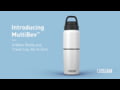 CamelBak MultiBev - A Water Bottle and Travel Cup, All-in-One