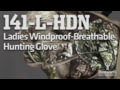 Huntworth 141-L-HDN Ladies Windproof-Breathable Hunting Glove