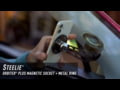 Nite Ize Steelie Orbiter Plus Magnetic Socket + Metal RIng