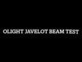 Olight Javelot Flashlight Beam Test Video