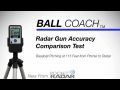 Pocket Radar Comparison BallCoach