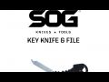 SOG Folding Key Knife &amp; File KEY401-CP