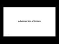 Polarie Advanced Set-up