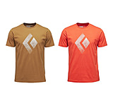 Image of Black Diamond Chalked Up Short Sleeve Tee Shirt - Men's