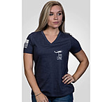 Image of Nine Line WOMEN'S AMERICA T-SHIRT NAVY 305F9D05