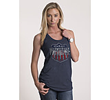 Image of Nine Line WOMENS RACERBACK RELENTLESSLY PATRIOTIC TANK - NAVY - 2X-LARGE 0F54B4D0