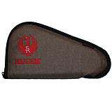 Image of Allen Ruger Handgun Cases 15 Inch Taupe with Red Insignia 27415