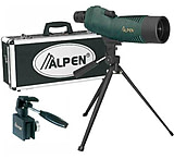 Image of Alpen 15-30x50 Waterproof Spotting Scope, Tripod Car Window Mount, Travel Case 730KIT