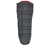 ALPS Mountaineering Pinnacle Lightweight Quilt, Charcoal/Red, 4990444