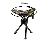 Image of Altan Tripod Rest Stool - 360 Swivel