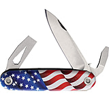 Image of American Service Knife The Jefferson Knife USA Flag