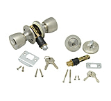 Image of AP Products Combo Lock Set With Know Lock And Dead Bolt Stainless Steel