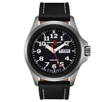 Image of Armourlite Officer Series Watch with Black Leather Strap