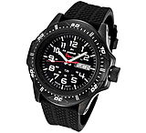 Image of Armourlite Shatter Proof Scratch Resistant Glass Swiss Tritium Watch, Rubber Watch Band