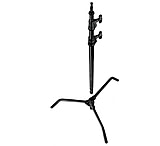 Image of Avenger 60" Black Steel Turtle Base Century Stand A228SCB