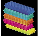 Image of Axygen Axyrack Microtube Racks, Axygen Scientific R-80-YF 80-Well Microtube Racks