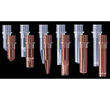 Image of Axygen Screw Top Microcentrifuge Tubes without Caps, Axygen Scientific ST-200-C-S Clear Screw Top Microtubes