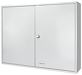 Image of Barska 320 Key Lock Box Security Safe w/ Key Lock, White Tag