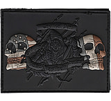 Image of Bastinelli Creations US/French Flag Reaper Patch