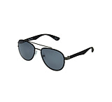 Image of Body Glove Rush Polarized Aviator Sunglasses - Gunmetal/Black 28128A1E