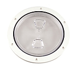 Image of Beckson Marine 6" Clear Center Screw Out Deck Plate