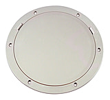 Image of Beckson Marine 8" Smooth Center Pry-Out Deck Plate