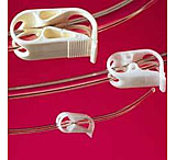 Image of Bel-Art Autoclavable Tubing Clamps, SCIENCEWARE F182270000 Single Position, Pack of 100