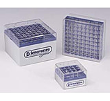 Image of Bel-Art Cryo-Safe Vial Storage Boxes, SCIENCEWARE 188490001 Boxes For 1.2-2 Ml Vials Holds 81 Vials, Pack of 4