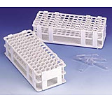 Image of Bel-Art No-Wire Indexed Test Tube Racks, SCIENCEWARE F187450099 Rack With Serpentine Numbering