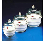 Image of Bel-Art Space Saver Vacuum Desiccators, SCIENCEWARE 420100000 Polypropylene Bottom