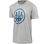 Image of Beretta DISTRESSED TRIDENT T-SHIRT ICE GREY 3XL 74F0B6C4