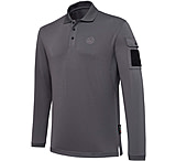 Image of Beretta MILLER POLO LONG SLEEVE SMOKED PEARL X-LARGE 1C616E28