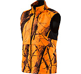 Image of Beretta Men's Soft Shell Flce Vest Blaze/rt Hardwoods Medium