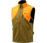 Image of Beretta Men's Soft Shell Flece Vest Xxx-large Brown/orange