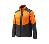 Image of Beretta BUTTE SOFTSHELL JACKET EBONY/ORG HV XL EDD41120