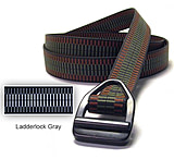 Image of Bison Viper Ladderlock Belt Blk Buckle 30 mm