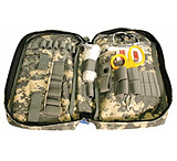 Image of BlackHawk S.T.O.M.P. Medical Pack Accessory Pouch (Blue Handle) - Black 60SAP2BK