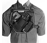 Image of Blackhawk 55US00 U.S.A.R. Radio Chest Harness, Black or Red