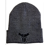Image of Blade-Tech FoldOver Bull Beanie Hat,Gray w/ Black Logo