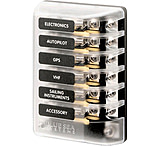 Image of Blue Sea Systems ST Glass Fuse Block w/Negative Bus