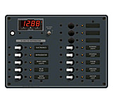 Image of Blue Sea Systems DC Panel 13 Position w/ Multimeter