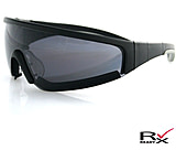 Image of Bobster Prowler Military Riding Glasses with Antifog Lens Z87, BW9001