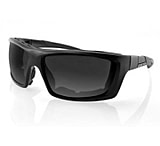 Image of Bobster Trident Convertible Series Sunglasses/Goggles Black Frame w/ Polarized Smoked Clear and Amber Lens BTRI101