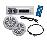 Image of Boss Audio Marine Kit - MR508UAB Pair 6.5in MR6W Marine Speakers MRANT10