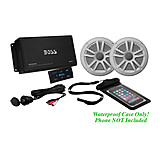Image of Boss Audio Marine Package - 500W Bluetooth Amplifier and One Pair of 6.5in Speakers