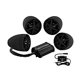 Image of Boss Audio Motorcycle/UTV 3in Waterproof Speakers and Amplifier System USB/SD/FM, 1200W