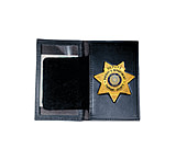 Image of Boston Leather Badge Case W/ Oversizedi.d. Re