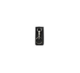 Image of Boston Leather Hi Ride Key Hldr Bw Cordovan