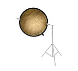 Image of Bowens 81cm Reflector Disc Gold/Silver