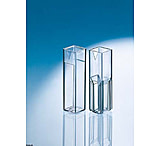Image of BrandTech BRAND Disposable Plastic Cuvettes, Acrylic and Polystyrene, BrandTech 759086D Acrylic (PMMA) Cuvettes Semi-Micro, Pack of 100